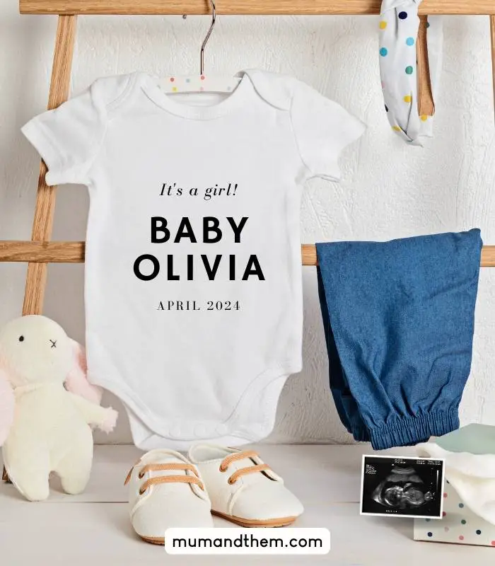 pregnancy announcement onesie