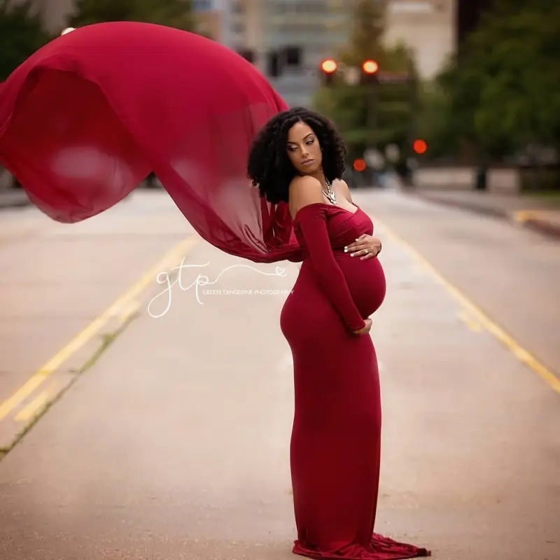 Black Women Maternity shoot