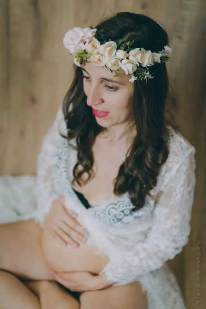 hairstyles for maternity photography