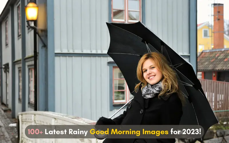 rainy good morning images