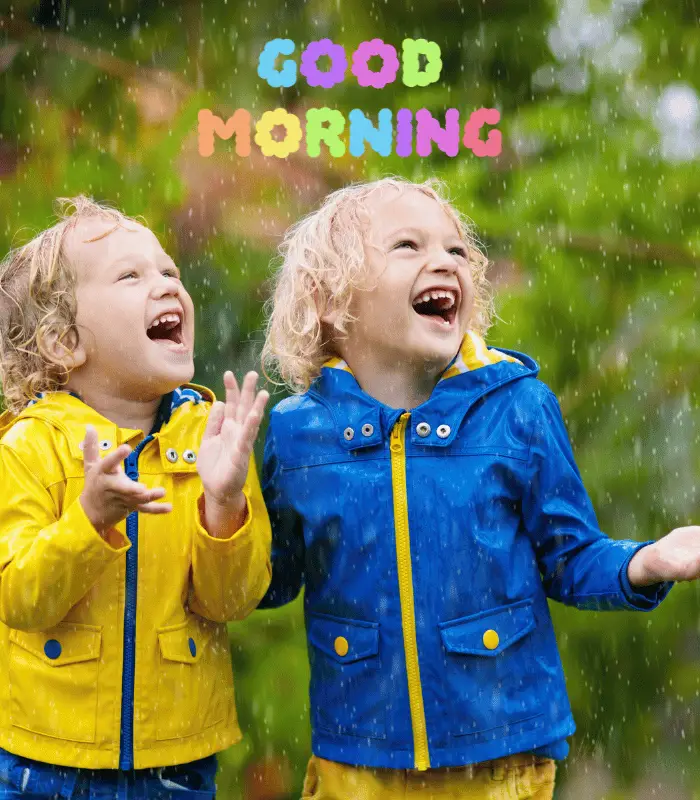 rainy day good morning