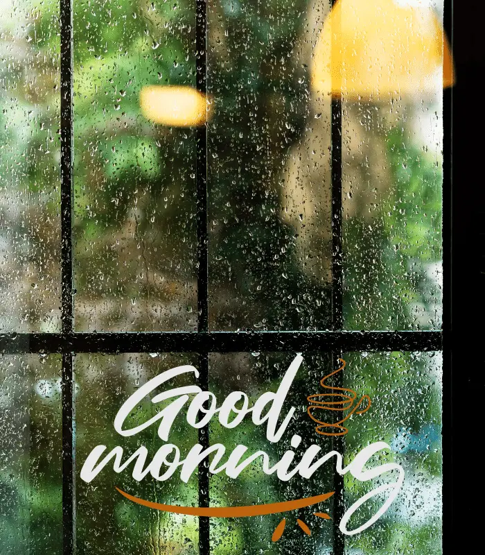 rainy day images good morning 