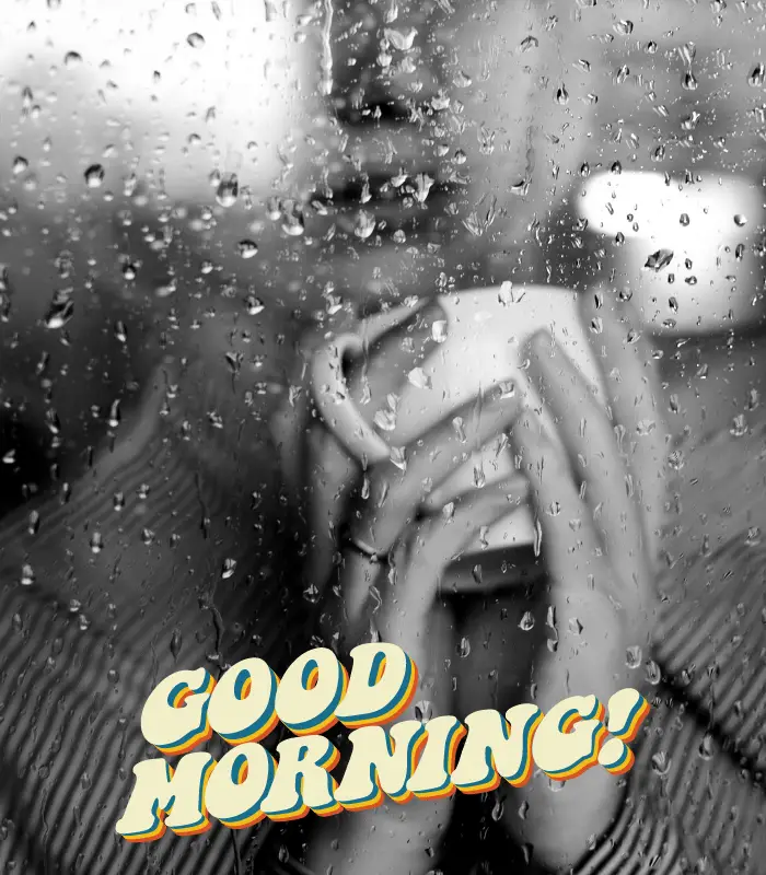 beautiful rainy good morning 