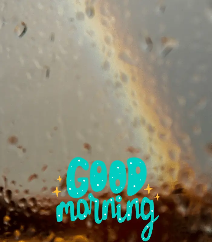 rainy day good morning images 