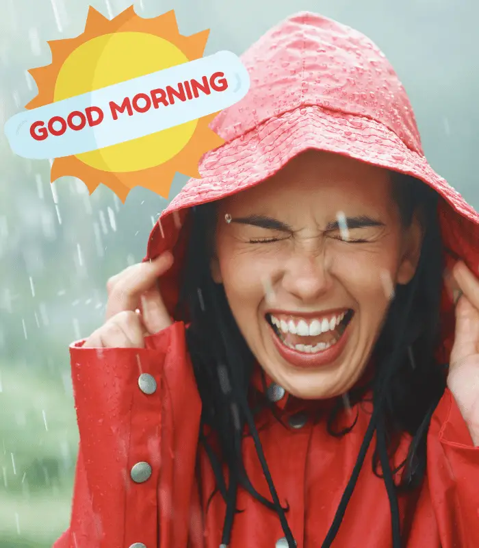 good morning raining images 