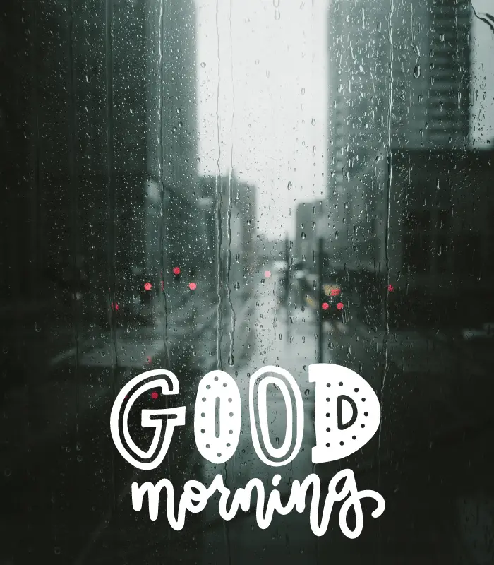 good rainy morning images 