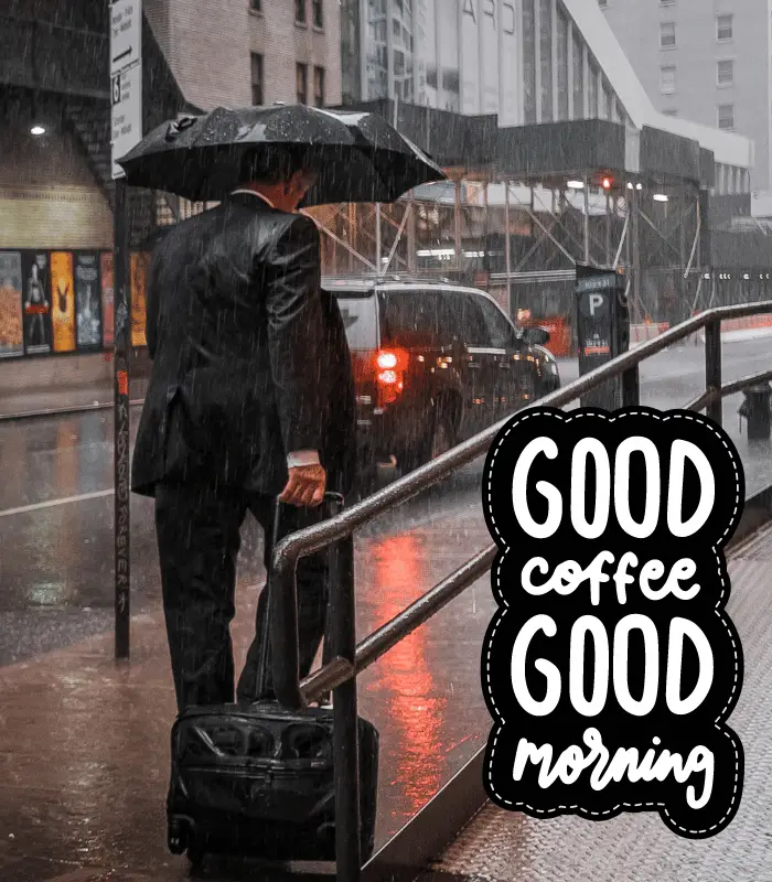 rainy good morning images 
