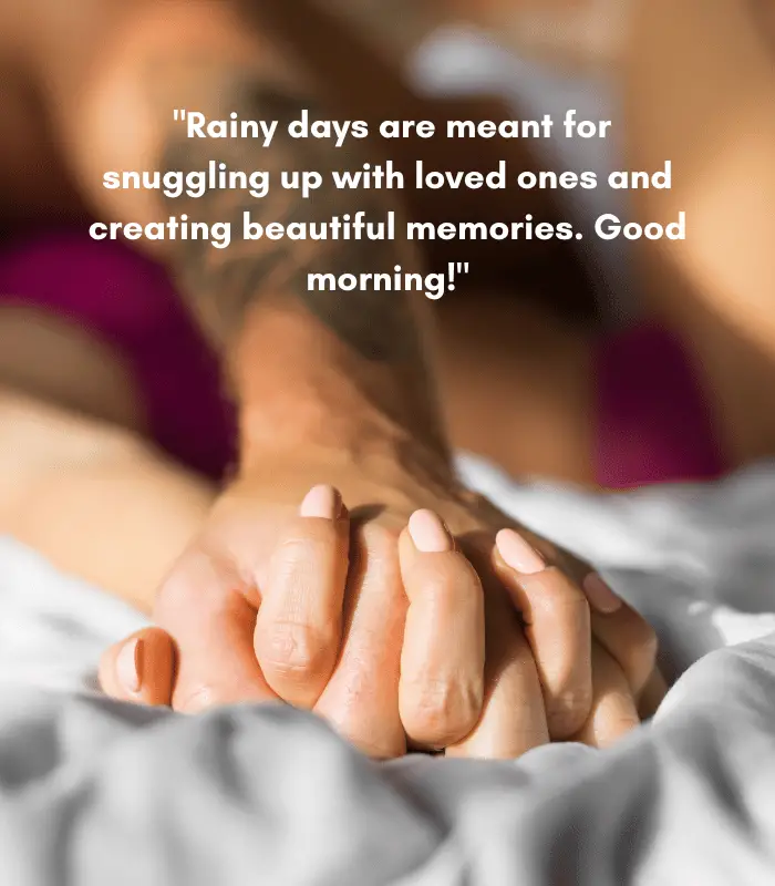 rain good morning quotes 