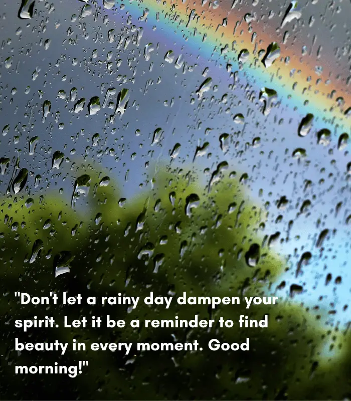 rain good morning quotes 