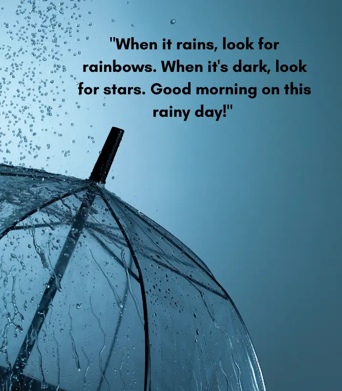 raining good morning quotes 