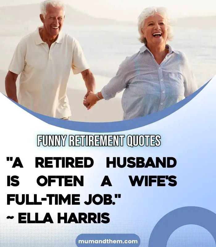 retired funny quotes