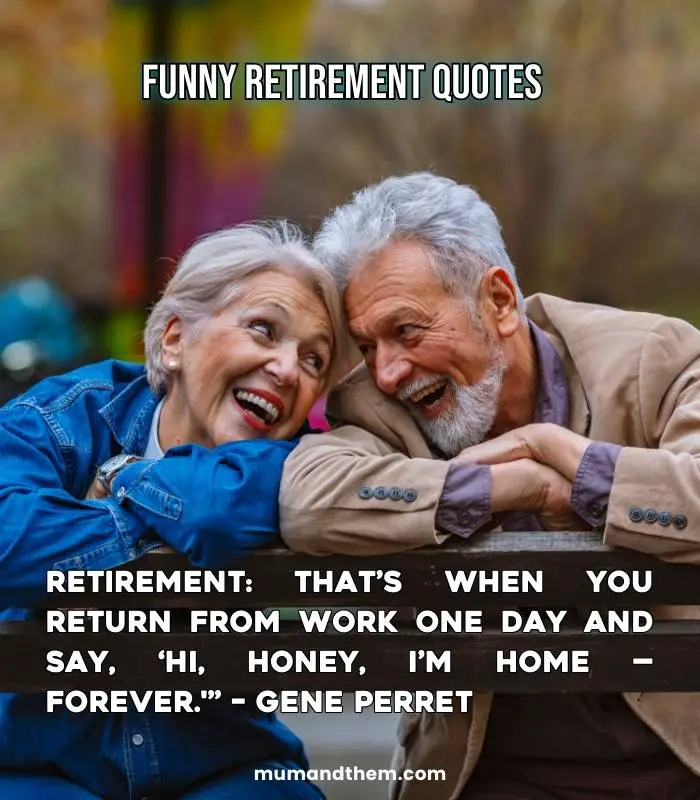 retired funny quotes