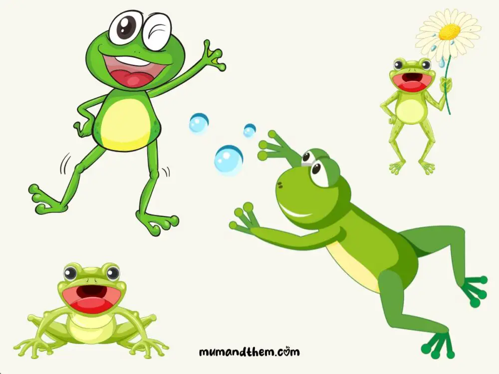 funny frog drawings