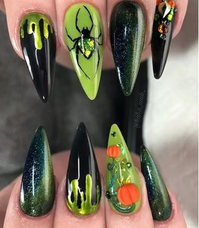 Halloween nail designs