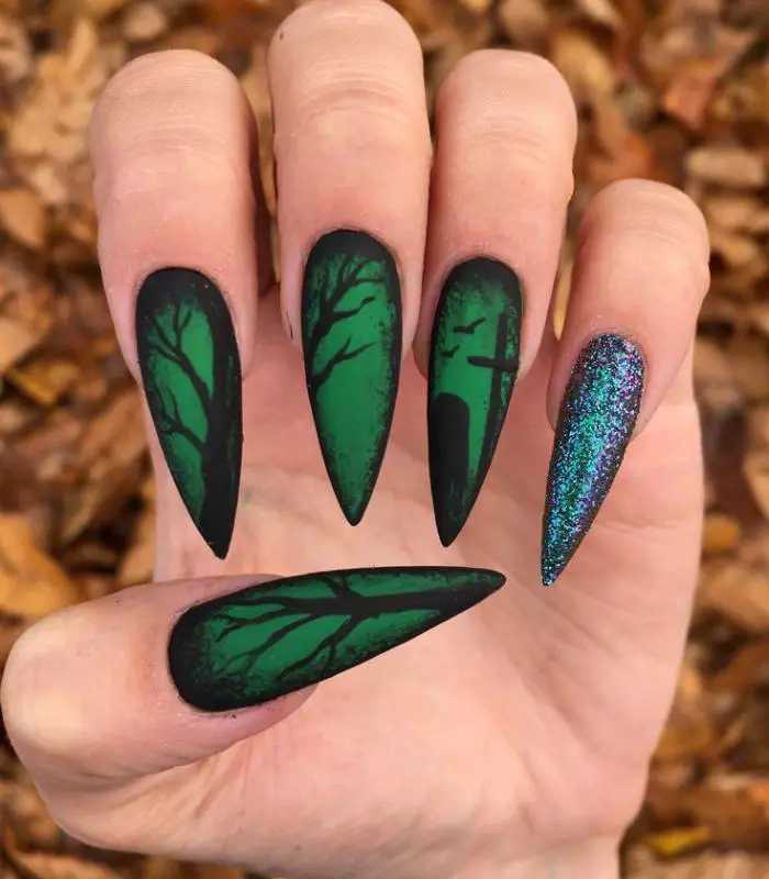 Halloween nail designs