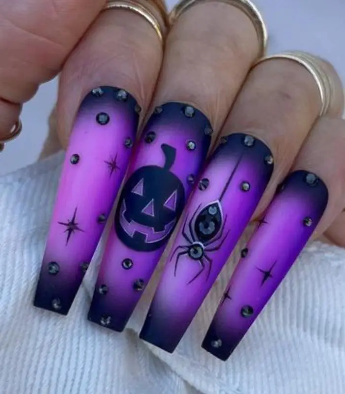 Halloween nail designs