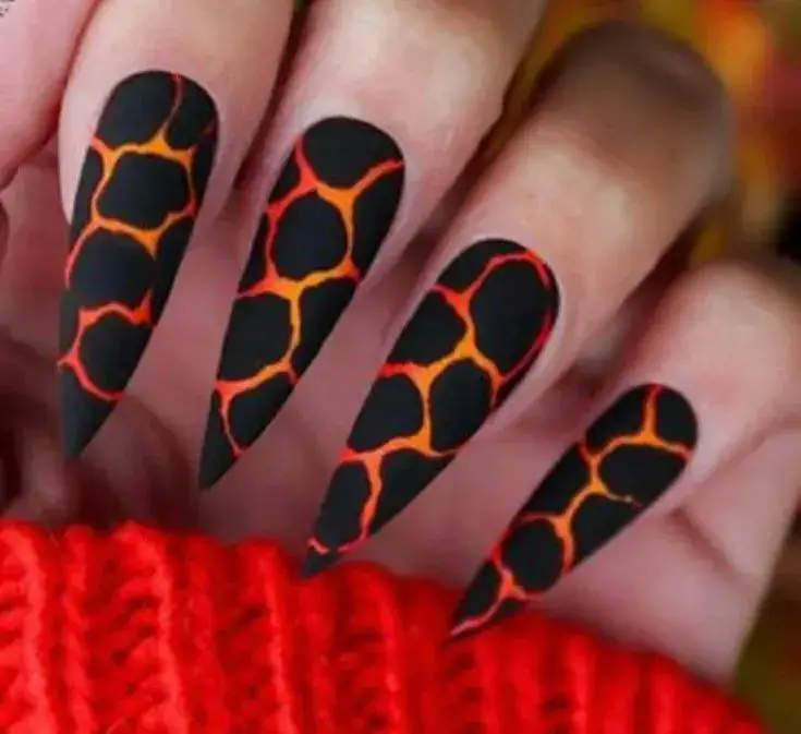 halloween nail designs