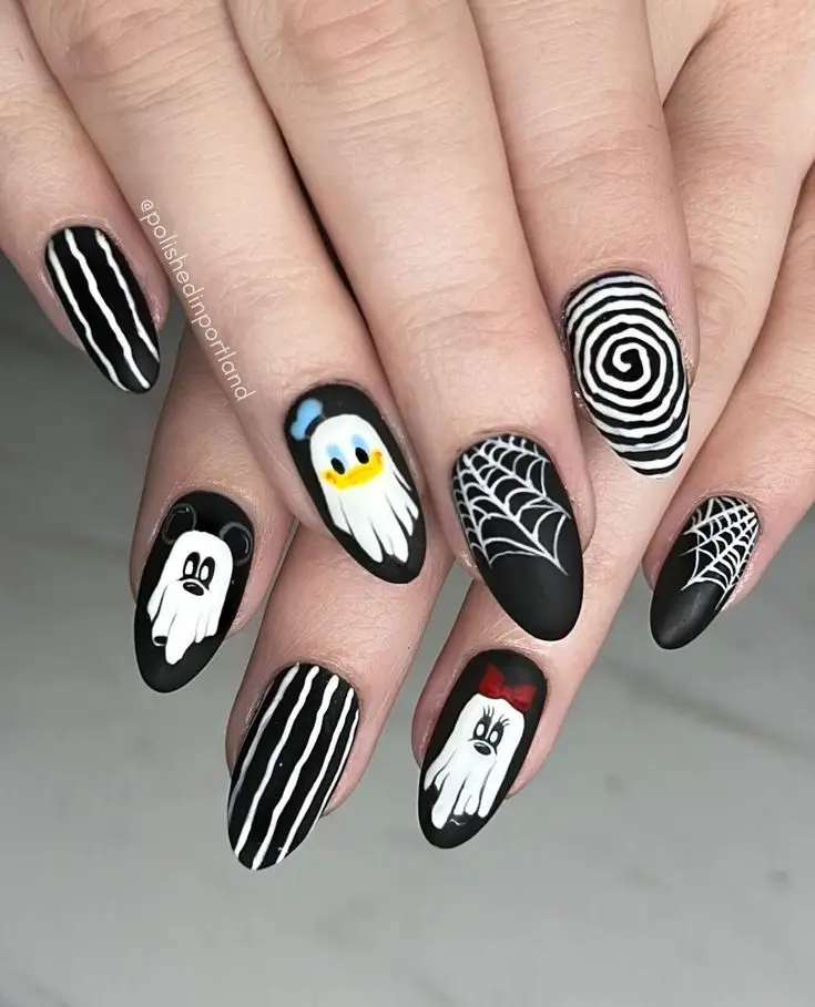 cute halloween nails