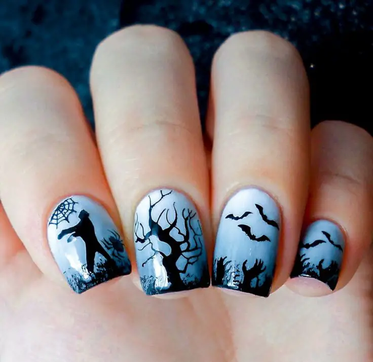 nails halloween
