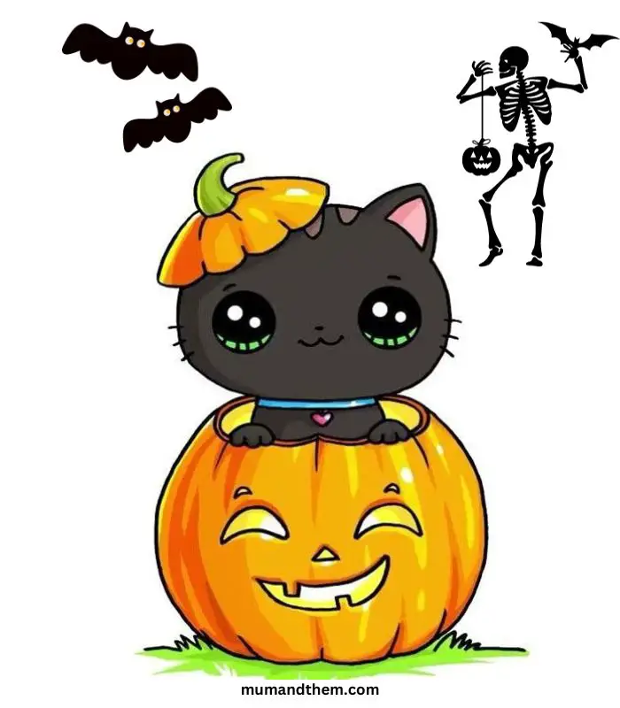 cute pumpkin drawing