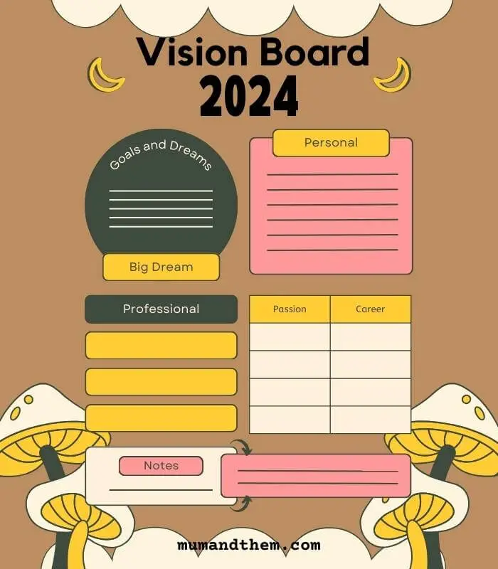 vision board manifestation