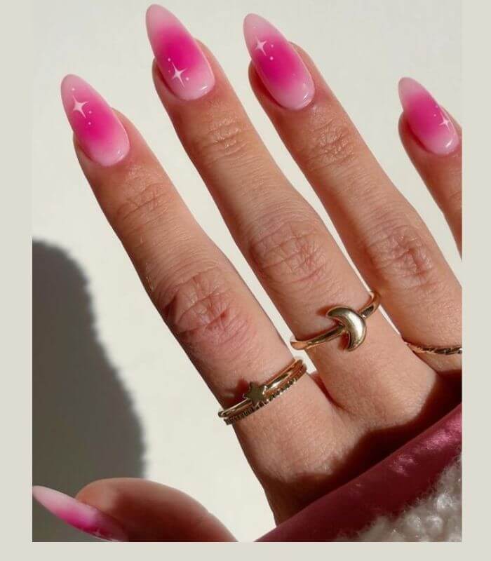 cute Feb nails
